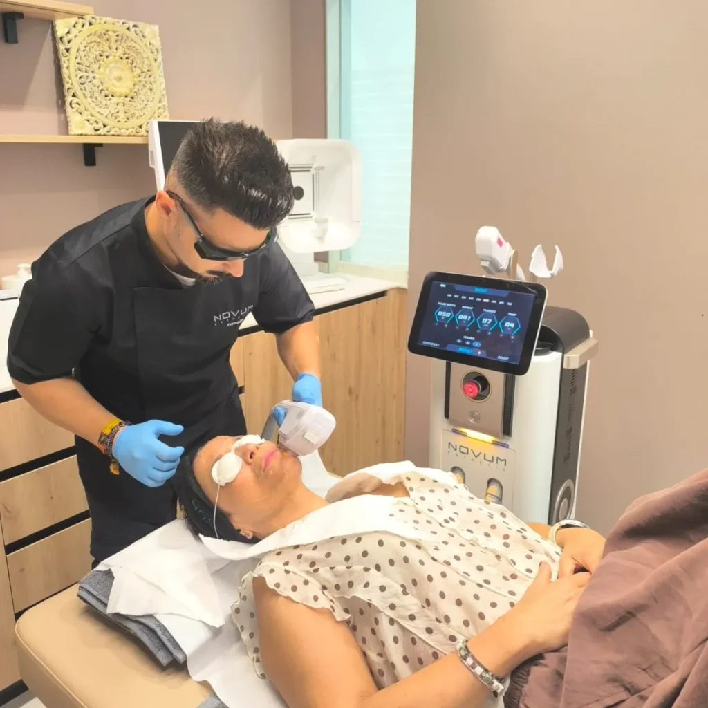 Tratamiento facial en Novum